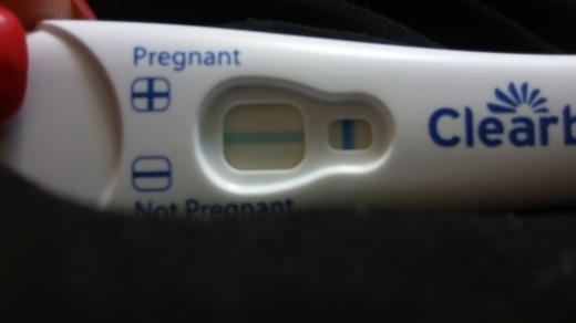 Clearblue Plus Pregnancy Test, Cycle Day 26