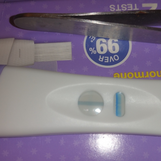 Walgreens Digital Pregnancy Test, Cycle Day 22