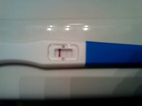 Home Pregnancy Test, FMU, Cycle Day 25