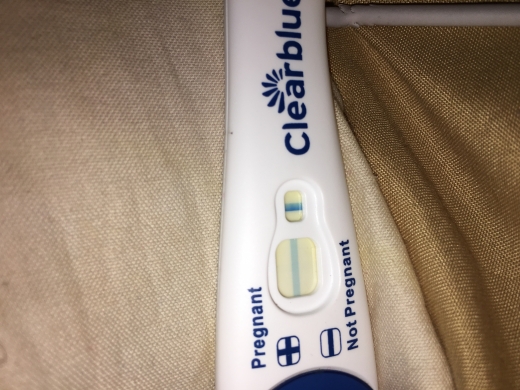 Clearblue Plus Pregnancy Test, 8 Days Post Ovulation, FMU, Cycle Day 41