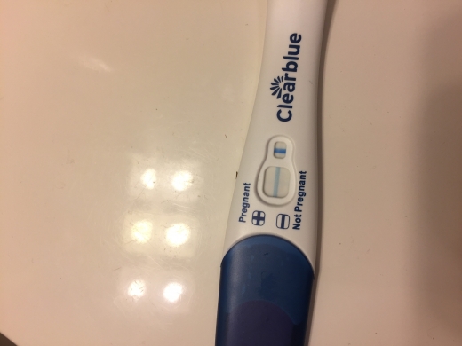 Clearblue Advanced Pregnancy Test, 9 Days Post Ovulation, Cycle Day 25